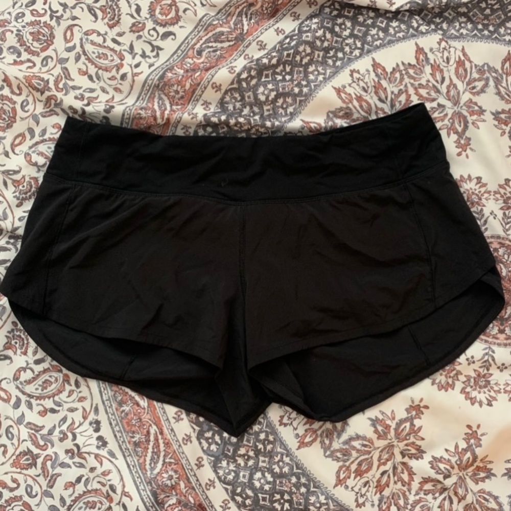 Black lululemon shorts